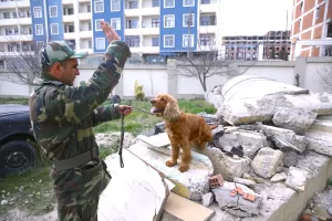 BAKÜ (AA) – RUSLAN REHİMOV – Azerbaycan'dan gelen arama kurtarma