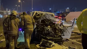 - Kazada 1'i ağır 3 kişi yaralandı 