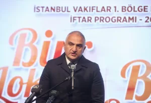 İSTANBUL (AA) – Kültür ve Turizm Bakanı Mehmet Nuri Ersoy,