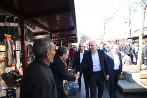 DİYARBAKIR (AA) – Ulaştırma ve Altyapı Bakanı Adil Karaismailoğlu ve