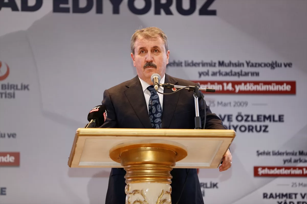 BBP, Muhsin Yazıcıoğlu'nun vefatının 14. yılında iftar programı düzenledi