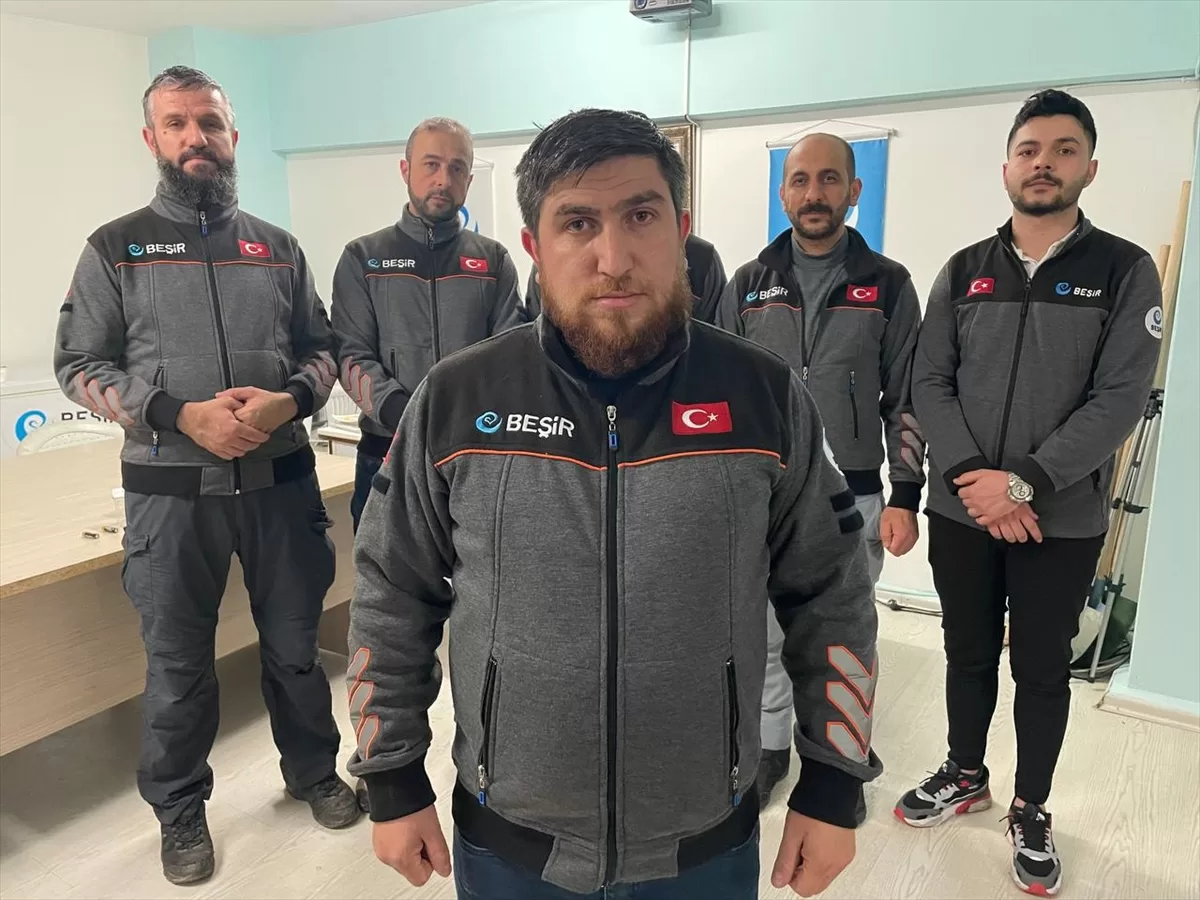 Bursa'dan Kahramanmaraş'a giden dernek gönüllüleri afet müdahale çalışmalarına katıldı