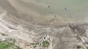 İSTANBUL (AA) – İstanbul'un su ihtiyacını karşılayan barajlardan Büyükçekmece Gölü,