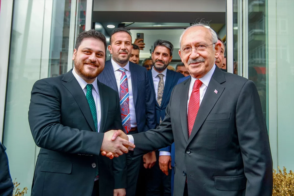 CHP Genel Başkanı Kılıçdaroğlu, BTP Genel Başkanı Baş'ı ziyaret etti