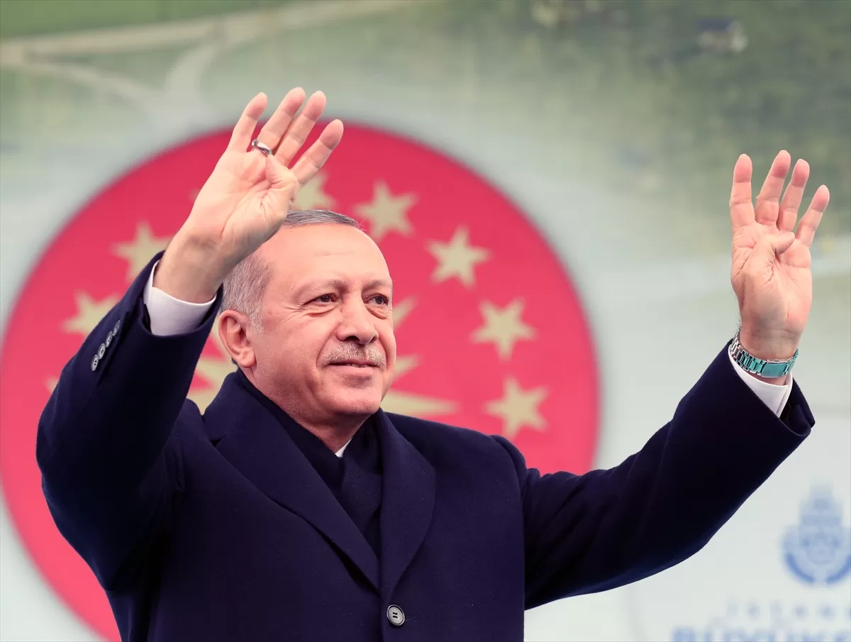 PORTRE – Cumhur İttifakı'nın cumhurbaşkanı adayı Recep Tayyip Erdoğan