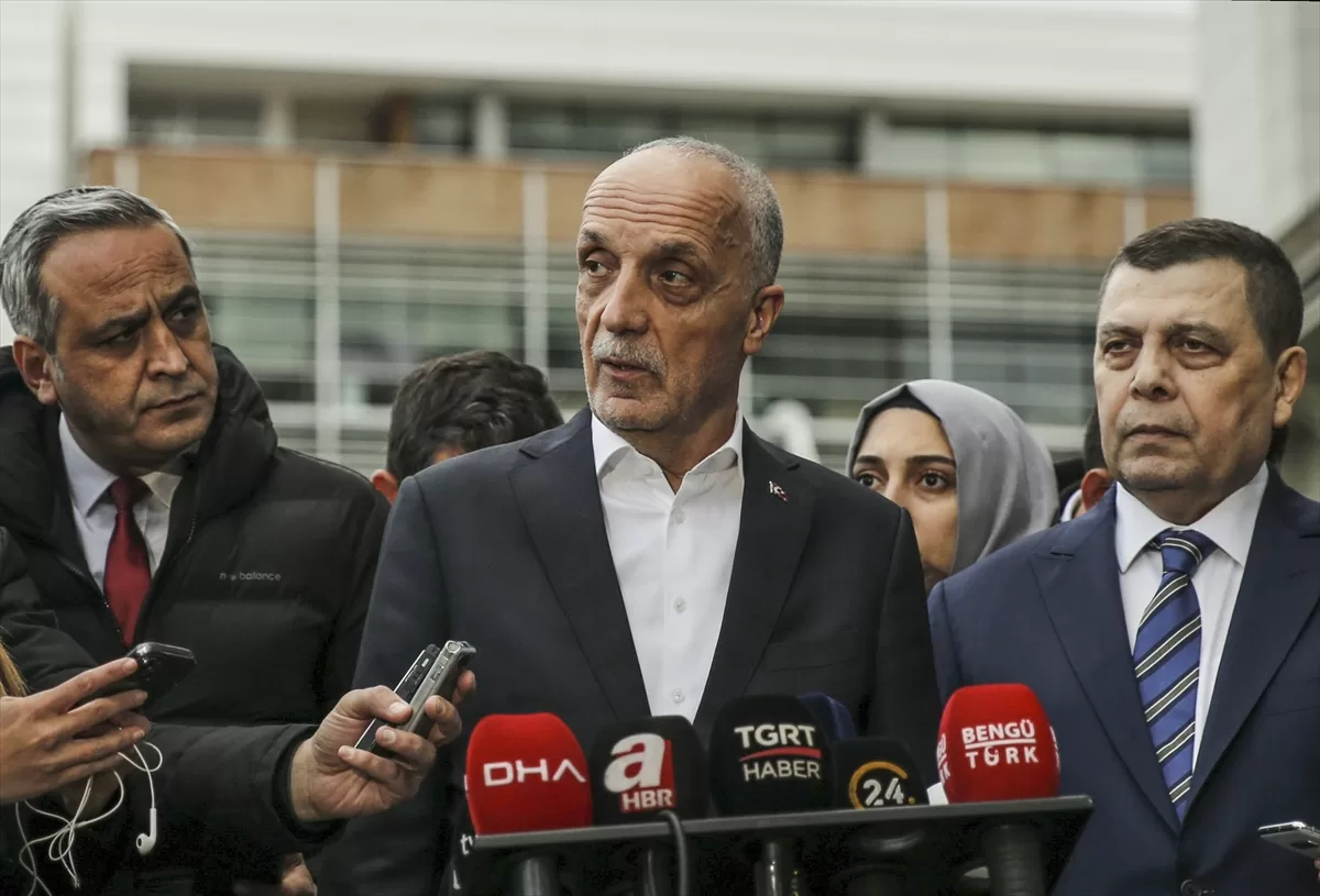Cumhurbaşkanı Erdoğan, TÜRK-İŞ Genel Başkanı Atalay'ı kabul etti