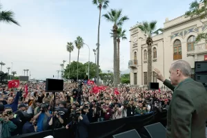 HATAY (AA) – Cumhurbaşkanı Recep Tayyip Erdoğan, "Bize düşen asıl