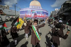 GAZZE (AA) – İsrail ablukası altındaki Gazze Şeridi'nde, İsrail işgaline