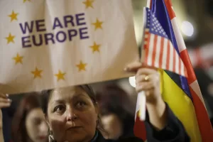 TİFLİS (AA) – Gürcistan hükümeti, protestolara neden olan "yabancı etkinin