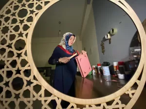 DÜZCE (AA) – Düzce'de KOSGEB desteğiyle açtığı iş yeriyle hayalini