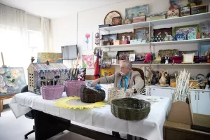 ANKARA (AA) – AYŞE ŞENSOY BOZTEPE – Seyranbağları Huzurevi Yaşlı