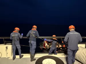 İZMİR (AA) – İzmir'in Seferihisar ilçesi açıklarında, Yunanistan unsurlarınca Türk