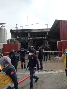 ANKARA (AA) – Kahramankazan'da, otomotiv ürünleri katkı maddesi üreten fabrikada