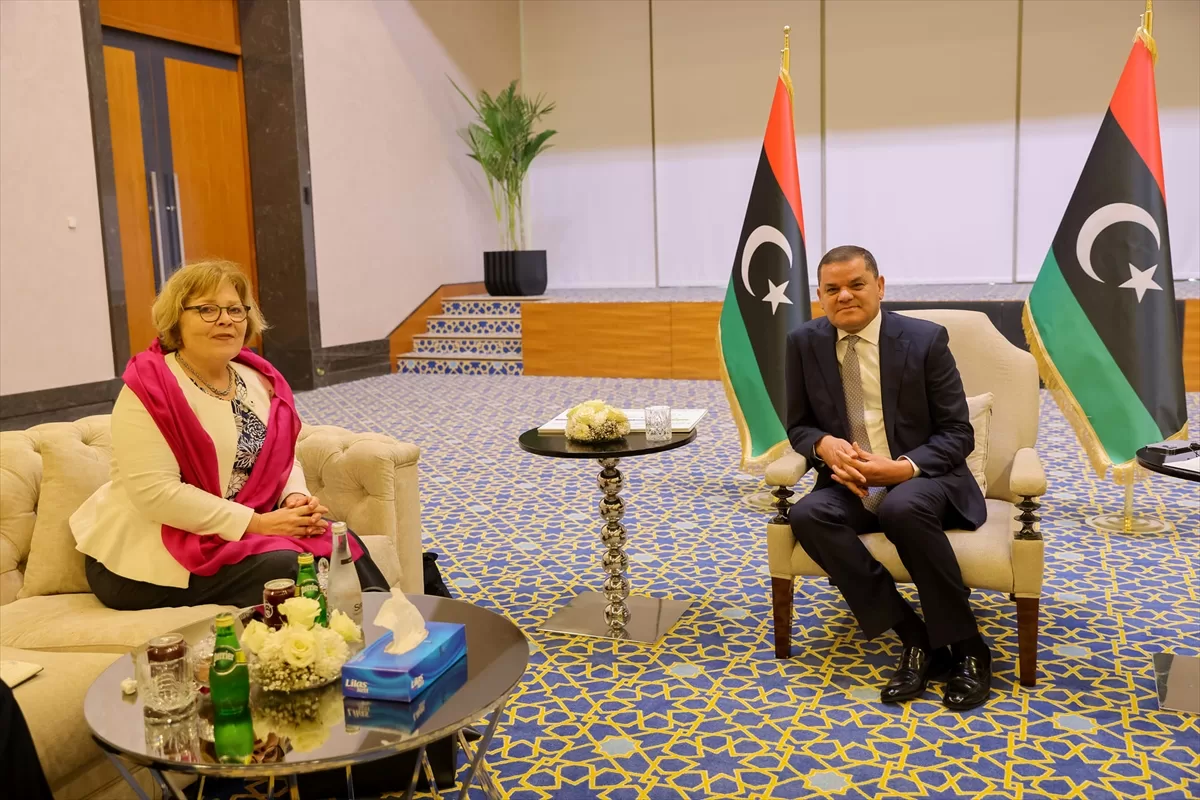 Libya Başbakanı Dibeybe, ABD'li heyetle “seçimleri” görüştü