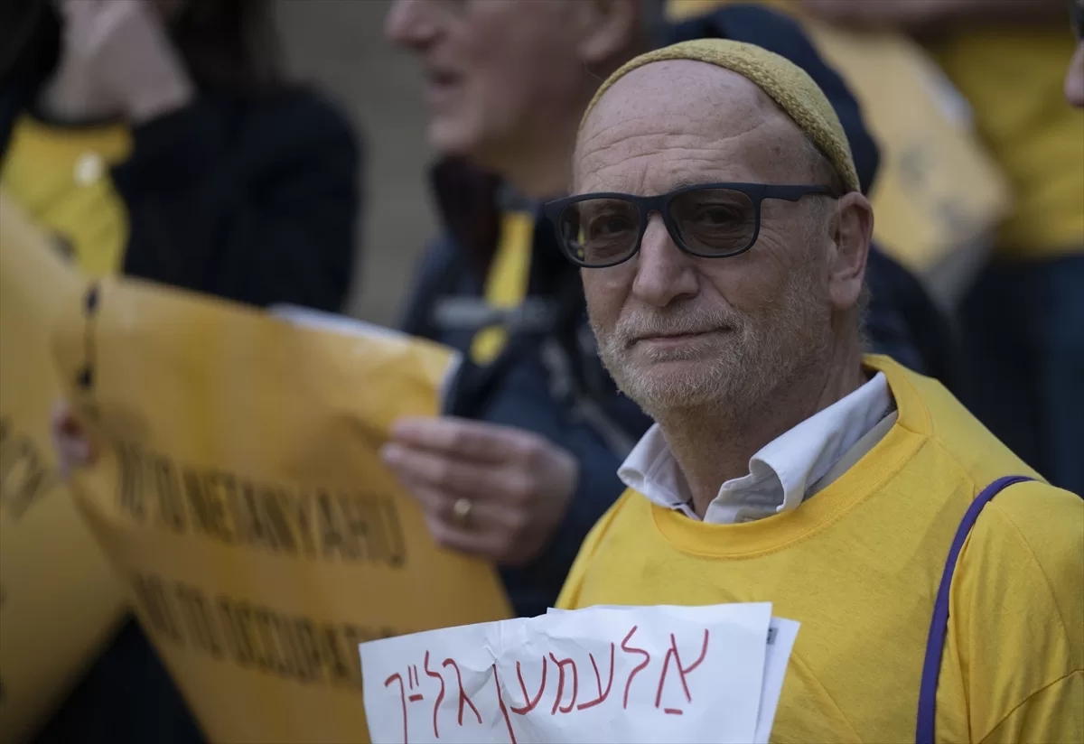 Londra'da İsrail karşıtı Yahudiler, Netanyahu'nun İngiltere'ye yapacağı ziyareti protesto etti
