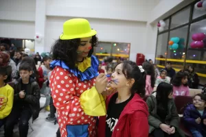 MARDİN (AA) – Mardin'de misafir edilen depremzedeler için ramazan şenliği