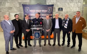 İSTANBUL (AA) – Medipol Başakşehir-Gent mücadelesi öncesinde, Göksel Gümüşdağ'ın davetlisi