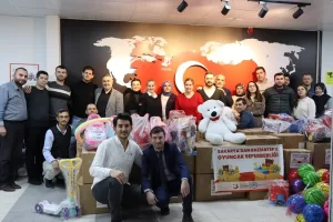 SAKARYA (AA) – Sakarya'da başlatılan kampanyada toplanan oyuncaklar, 6 Şubat'taki
