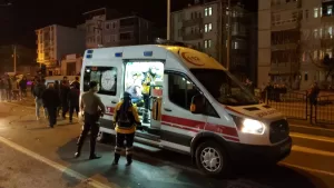 SAMSUN (AA) – Samsun'un Bafra ilçesinde hafif ticari araçla otomobilin