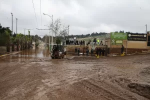 ŞANLIURFA (AA) – Şanlıurfa'da 15 Mart'ta yaşanan selde suyla dolan