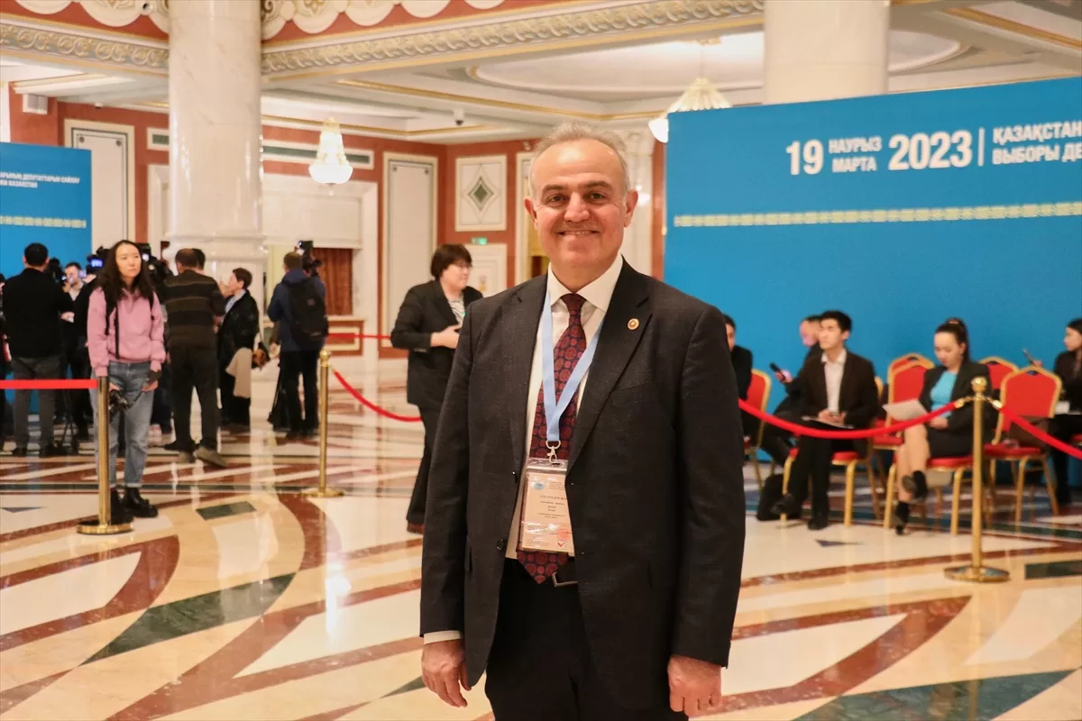 Türkiye, Azerbaycan ve Kırgızistan milletvekilleri Kazakistan’daki seçimleri izliyor