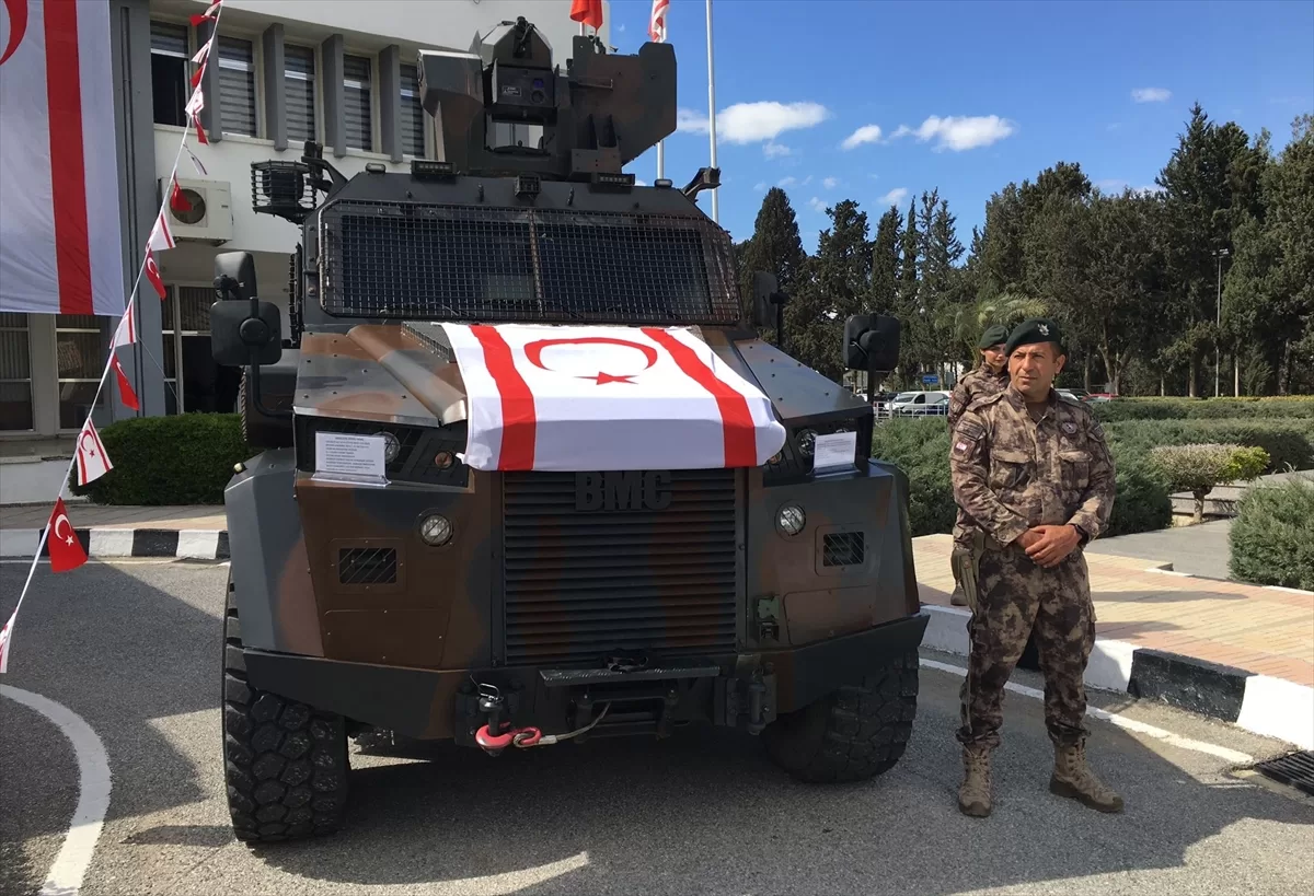 Türkiye'den KKTC polisine silah, zırhlı araç ve ekipman desteği