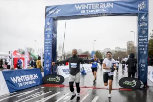 İSTANBUL (AA) – Türkiye'de ilk kez gerçekleştirilen uluslararası yol koşusu
