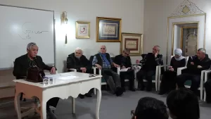 İSTANBUL (AA) – Balaban Tekkesi Kültür Evi'nde gerçekleştirilen "İstanbul Sohbetleri"nde