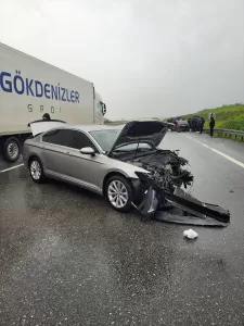 - Kazadan yara almadan kurtulan Canbey ile araçtaki diğer 3