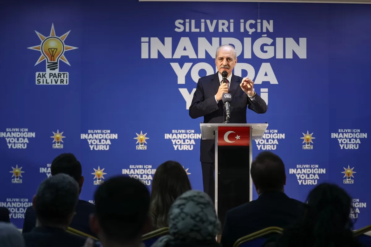 AK Parti Genel Başkanvekili Kurtulmuş, Silivri'de konuştu: