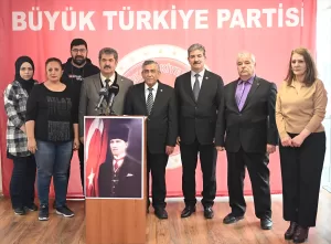 ANKARA (AA) – Büyük Türkiye Partisi Genel Başkanı Hüseyin Durmaz,