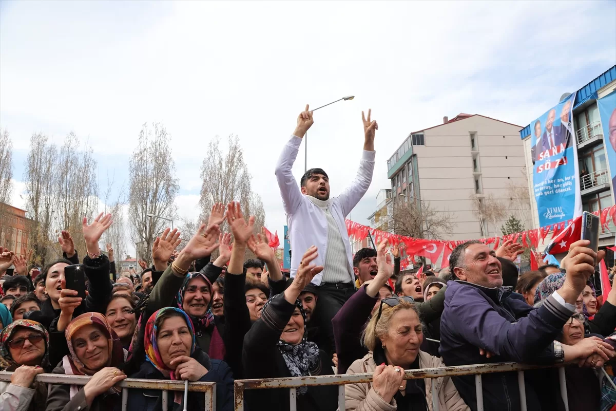 Cumhurbaşkanı adayı ve CHP Genel Başkanı Kemal Kılıçdaroğlu, Kars mitinginde konuştu: