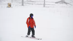 KAYSERİ (AA) – Türkiye'nin önemli kayak merkezlerinden Erciyes'te nisan ayında