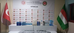 AĞRI (AA) – Ağrı'nın Doğubayazıt ilçesinde Gürbulak Gümrük Kapısı'nda bir