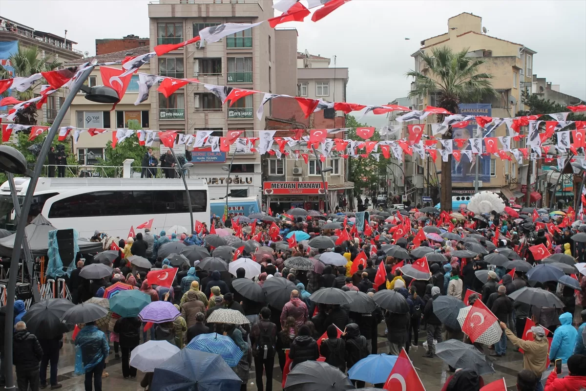 İBB Başkanı İmamoğlu, Çanakkale'de “Biga Buluşması”na katıldı