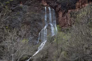 TUNCELİ (AA) – Tunceli'de ilkbahar yağışlarının etkisiyle Munzur Vadisi Milli