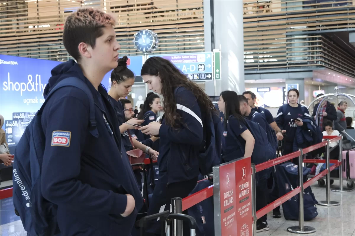 İstanbul'da vefat eden voleybolcu Ituma'nın takımı Igor Gorgonzola, İtalya'ya dönüyor