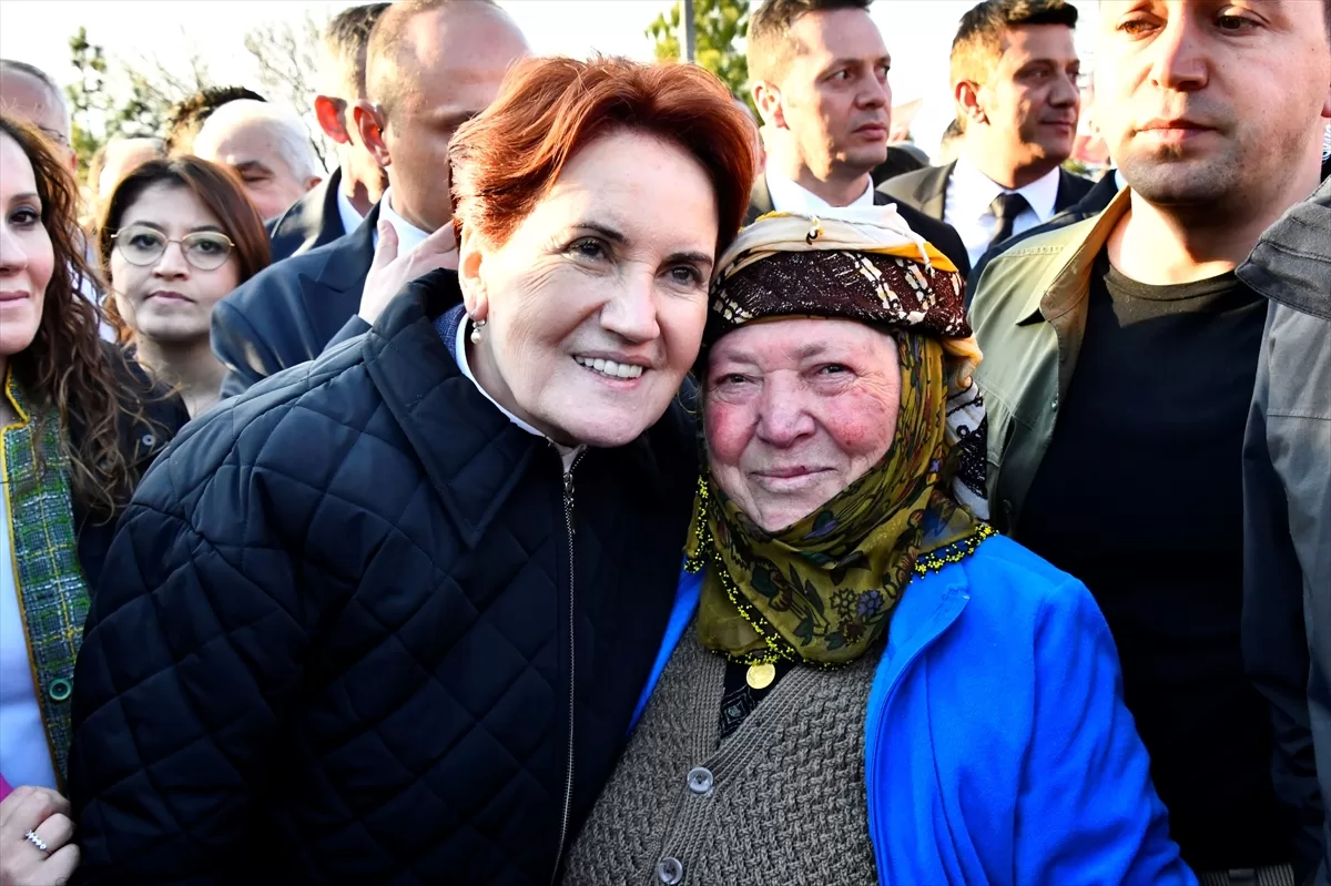 İYİ Parti Genel Başkanı Akşener, Elmadağ'da konuştu: