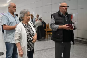 İZMİR (AA) – İzmir Adnan Menderes Havalimanı'nda, Cumhurbaşkanı ve 28.