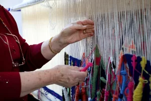 ORDU (AA) – Ordu'da açılan kilim ve halı dokuma kursuna