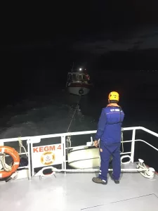 İSTANBUL (AA) – Kınalıada açıklarında makine arızası nedeniyle sürüklenen tekne