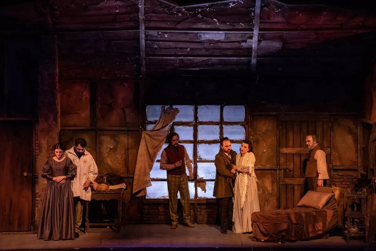 “La Boheme” operası AKM'de sanatseverlerle buluştu