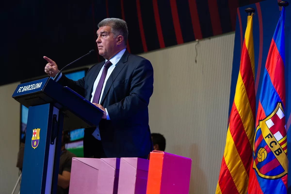 Laporta, Negreira olayının Barcelona'ya karşı karalama kampanyası olduğunu savundu: