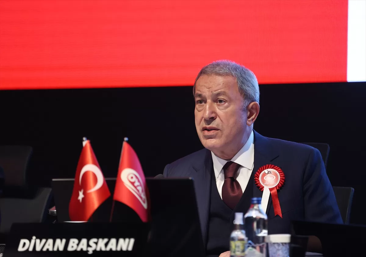 Milli Savunma Bakanı Akar, OYAK'ın 63’üncü Olağan Genel Kurulu'na katıldı