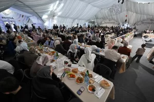 MOSKOVA (AA) – Rusya’nın başkenti Moskova’da “Türkiye Akşamı” iftar programı