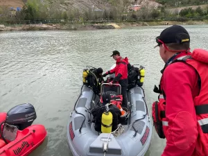 - Çayın debisinin düşmesi ve berraklaşmasıyla dalgıç polisler ile SAK