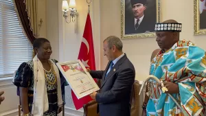 ORDU (AA) – Ordu Valisi Tuncay Sonel, Türkiye'nin Batı Afrika