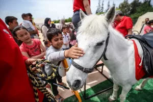 HATAY (AA) – Kahramanmaraş merkezli depremlerden etkilenen Hatay'da, Türkiye Jokey