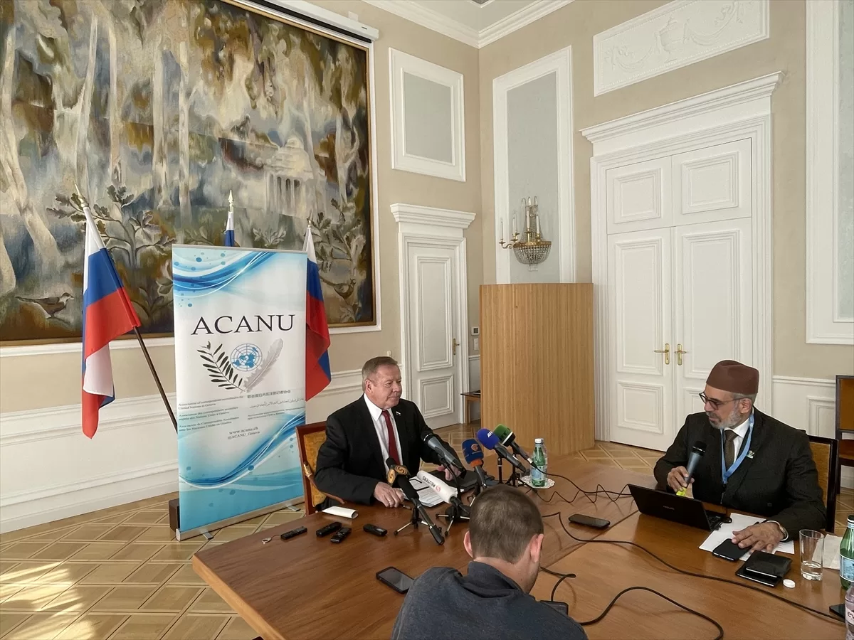 CENEVRE (AA) – Rusya'nın Birleşmiş Milletler (BM) Cenevre Ofisi nezdindeki