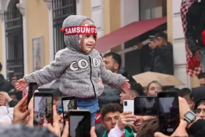 SAMSUN (AA) – Yılport Samsunsporlu taraftarlar, takımlarının 11 yıl sonra